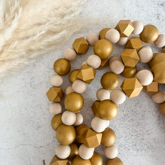 Gold curtain tie backs - Deco Azul