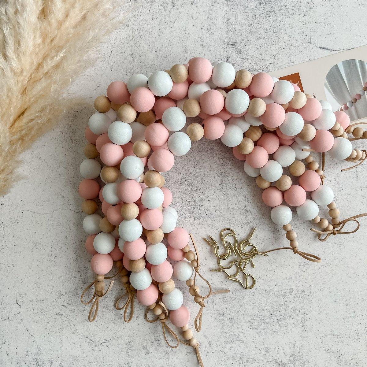 Pink Curtain tiebacks - Deco Azul